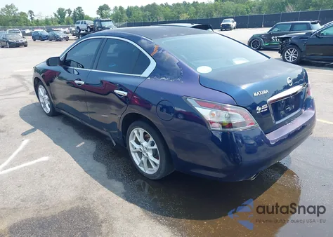 2012 Nissan Maxima 3.5 S из США, поврежденный, VIN 1N4AA5AP5CC810873